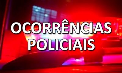 Ocorrências policiais de Araxá e região 07 de junho