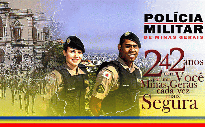Polícia Militar de Minas Gerais completa 242 anos