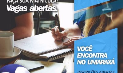 UNIARAXÁ está com inscrições abertas para cursos de MBA e Pós-Graduação