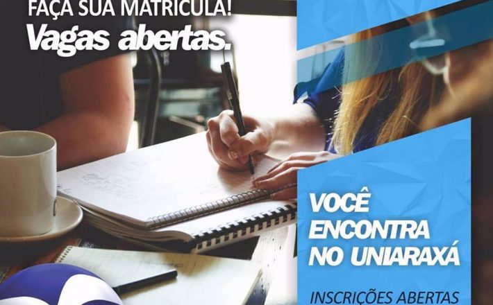 UNIARAXÁ está com inscrições abertas para cursos de MBA e Pós-Graduação