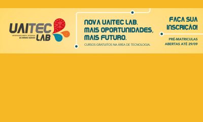 UAITEC Araxá está com inscrições abertas para cursos de Inovação Tecnológica