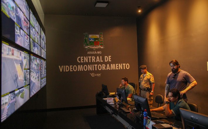 Central de Videomonitoramento, em um ano de instalação, contribui para redução de cerca de 50% dos roubos na cidade