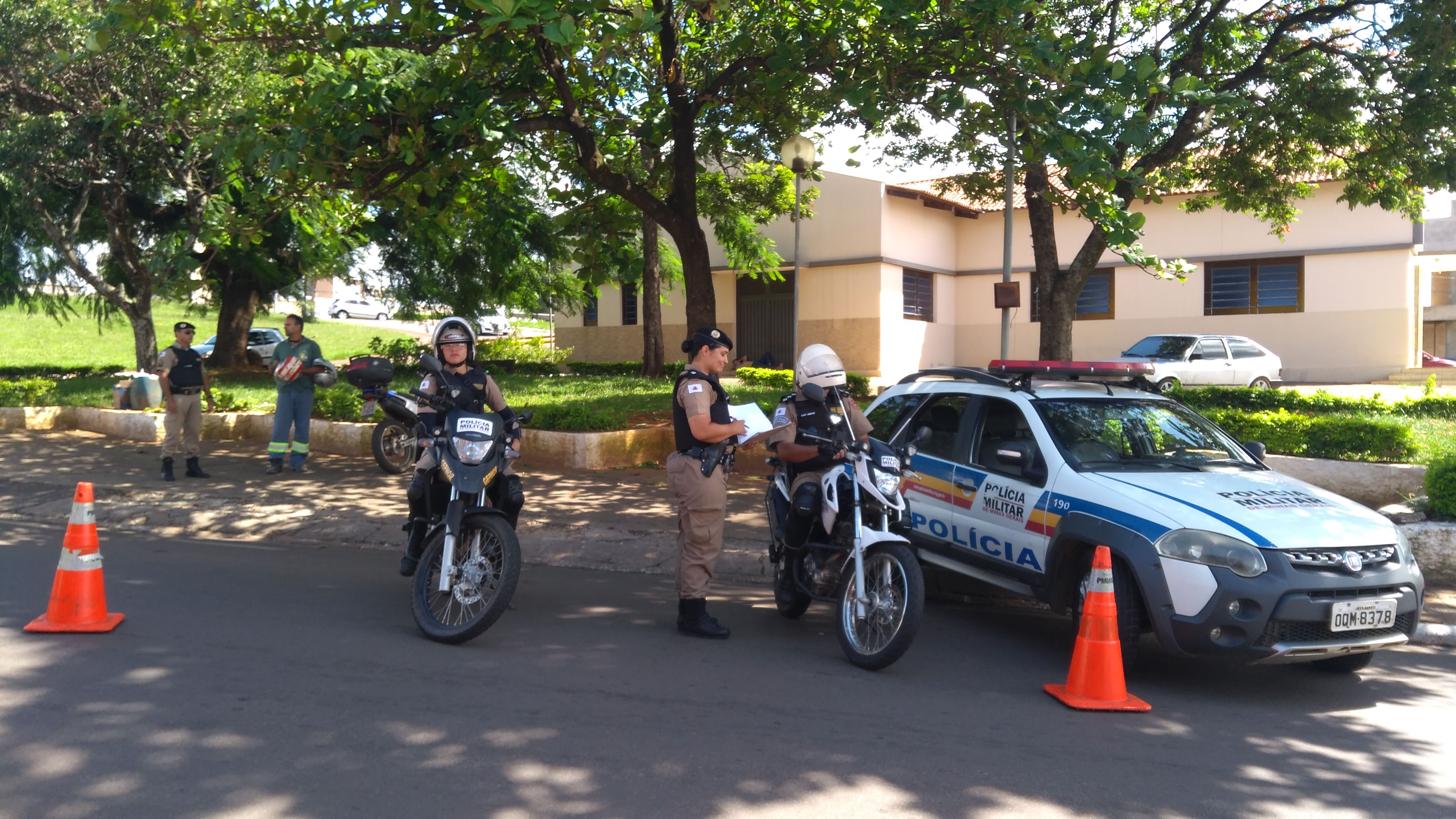 Polícia Militar realiza operação “MOTOBLITZ”