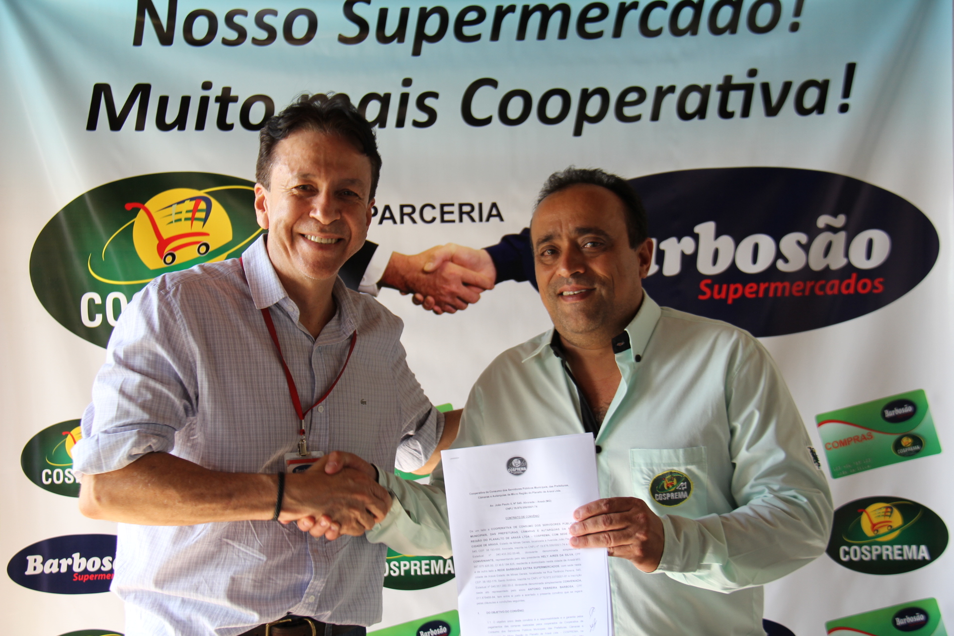 Cosprema anuncia parceria com Rede de Supermercados Barbosão