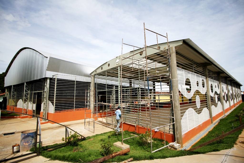 Feira do Bairro Urciano Lemos está em fase final de construção