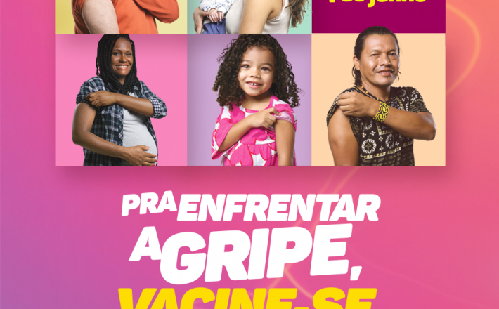 Campanha de vacinação contra gripe começa na próxima segunda