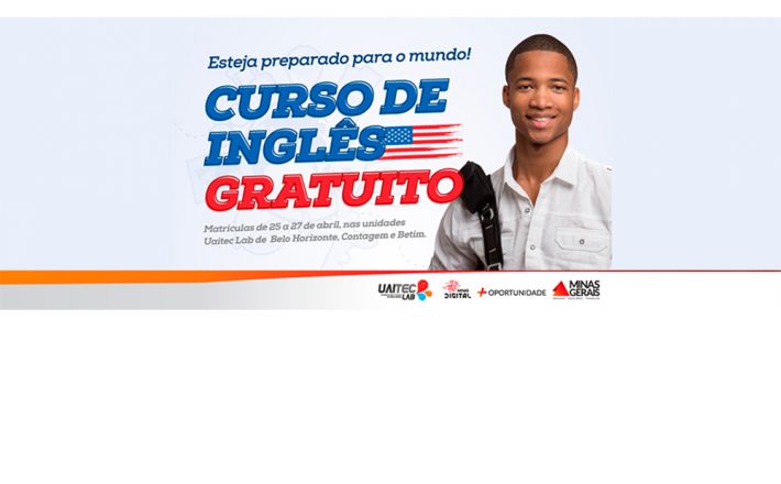 Governo de Minas Gerais oferece 1.700 vagas em curso gratuito de inglês na Uaitec