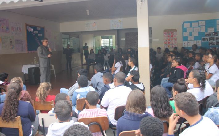Secretaria de Educação desenvolve atividades voltadas à segurança escolar