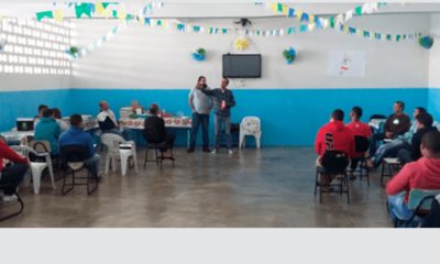 Detentos da APAC de Araxá participam de oficina