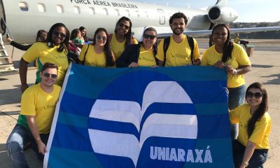 Equipe do UNIARAXÁ embarca rumo ao Projeto Rondon
