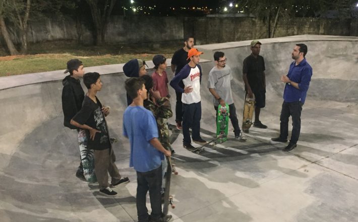 Skate ganha espaço referência no Centro Esportivo Álvaro Maneira
