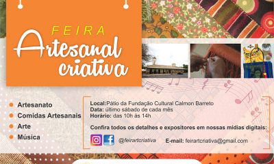 Feira Artesanal Criativa é promovida em Araxá