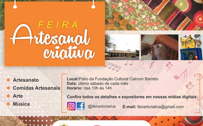 Feira Artesanal Criativa é promovida em Araxá