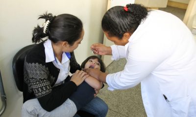 Araxá alcança meta em todas as faixas etárias da vacinação contra pólio e sarampo