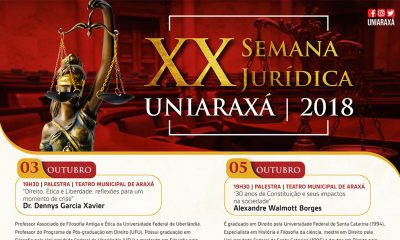 XX Semana Jurídica do UNIARAXÁ