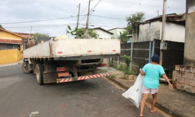 Ação preventiva: Prefeitura recolhe quatro toneladas de entulhos nos bairros da cidade