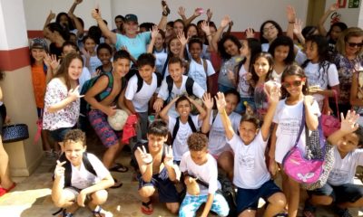 Prefeitura promoveu manhã esportiva para os alunos da Escola Municipal Dona Gabriela