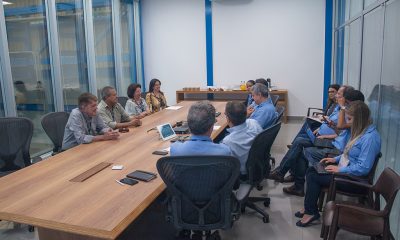 Prefeito Aracely participa de reuniões na CBMM