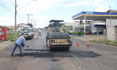 Prefeitura intensifica a Operação Tapa-Buracos em Araxá