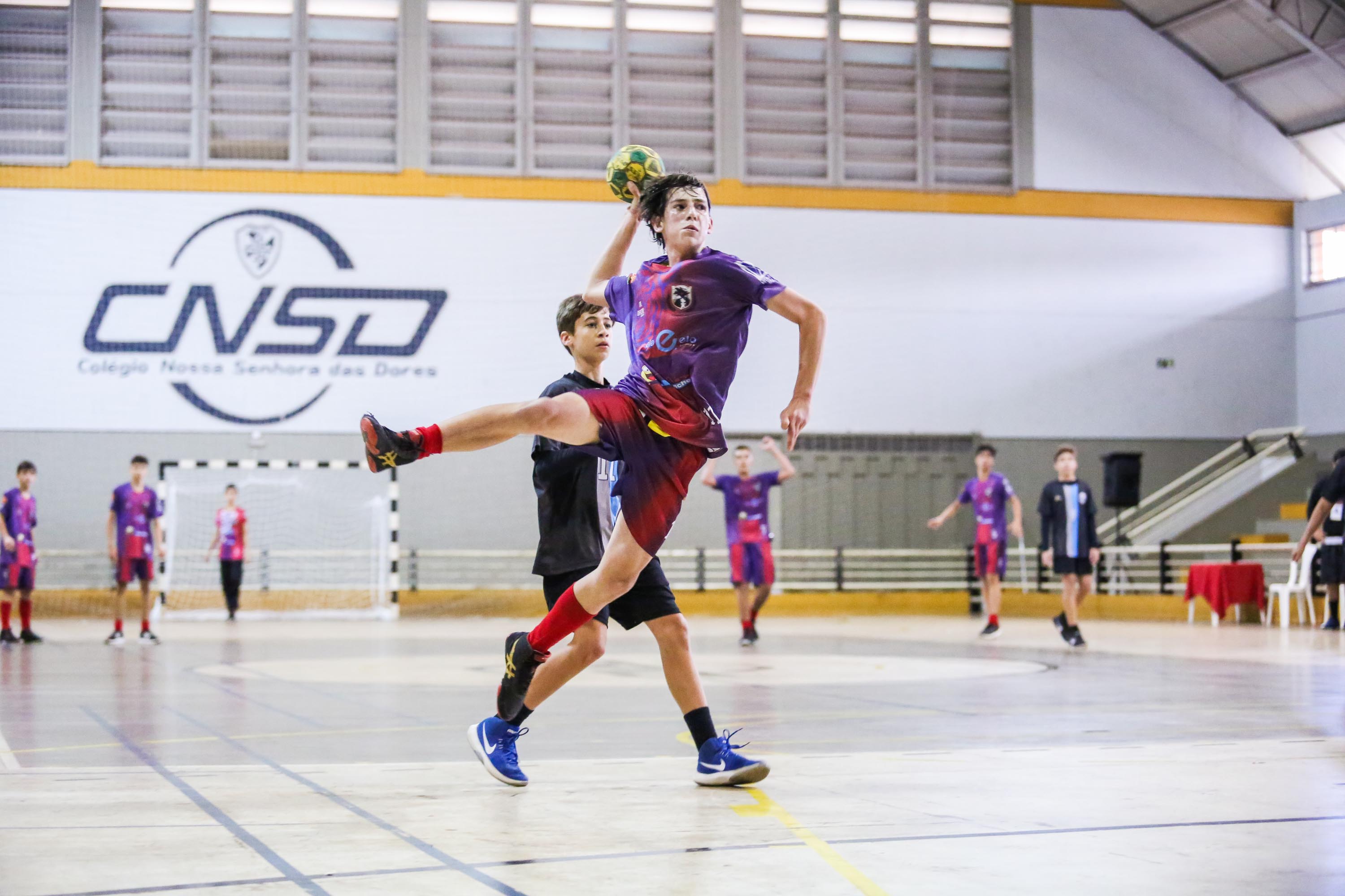 Festival de Esportes FEEMG na modalidade de handebol. 