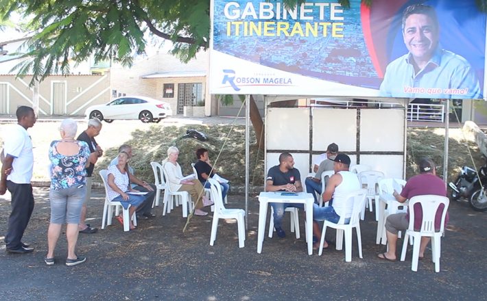 Robson Magela realiza Gabinete Itinerante no bairro João Ribeiro