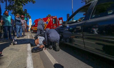 Prefeitura inicia Semana do Trânsito com simulação de acidente