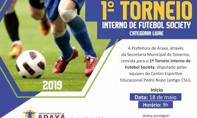 Centro Esportivo Pedro Bispo promove torneio de futebol society