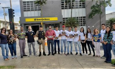 Polícia Militar participa da semana municipal de trânsito em Araxá