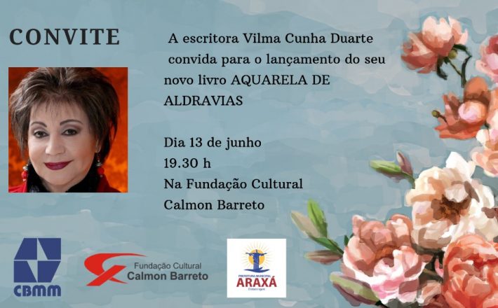 Prefeitura é parceira de lançamento de livro da escritora Vilma Cunha