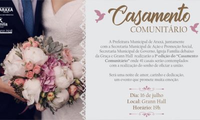 Prefeitura promove Casamento Comunitário