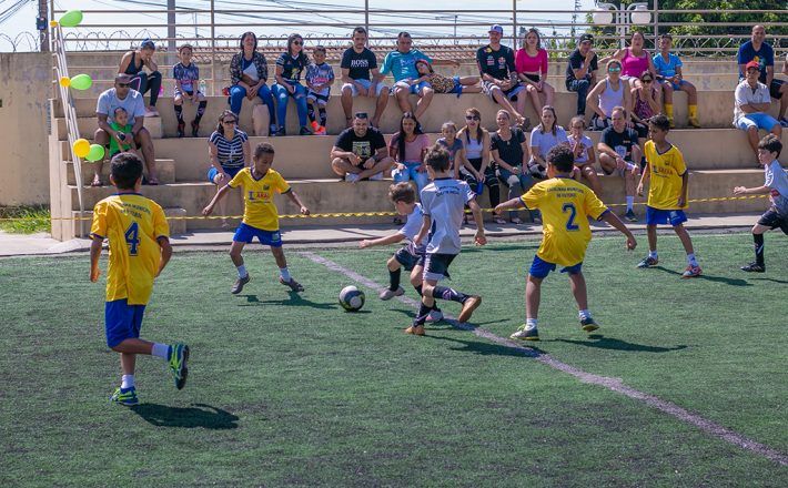 Prefeitura promove Manhã Esportiva para as crianças no Centro Esportivo e Educacional Pedro Bispo (antigo CSU)