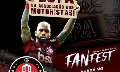Final da Libertadores: “Fan Fest” reunirá torcedores do Flamengo em Araxá