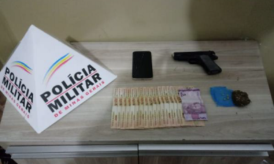 Polícia Militar prende/apreende autores e drogas em Araxá