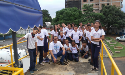 Estudantes do Triângulo Mineiro e Alto Paranaíba conhecem os processos de tratamento de água