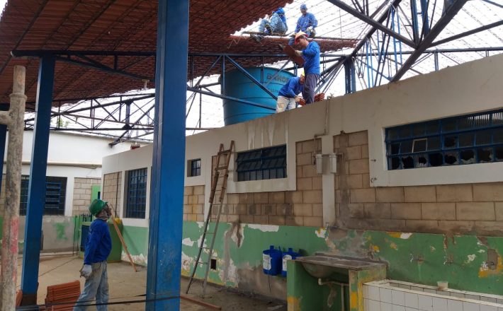 Obras de reforma e construção das escolas municipais de Araxá estão adiantadas