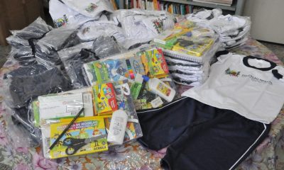 Prefeitura distribuirá material escolar e uniformes para alunos carentes