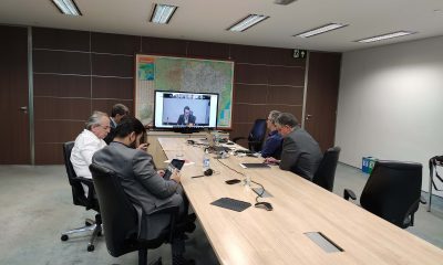 Romeu Zema participa de reunião com governadores do Sul e Sudeste e ministro da Infraestrutura