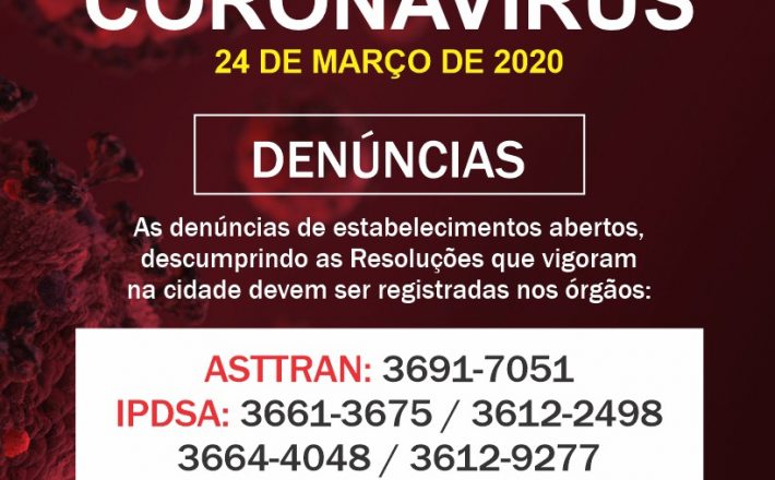Informações Comitê COVID-19/Araxá