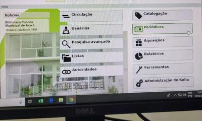 Prefeitura informatiza o acervo da Biblioteca Municipal de Araxá e leitores podem fazer consultas de livros através da internet