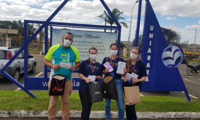 Projeto UNIARAXÁ Promovendo Saúde realizou ao longo do mês de Abril várias ações em prol da comunidade de Araxá