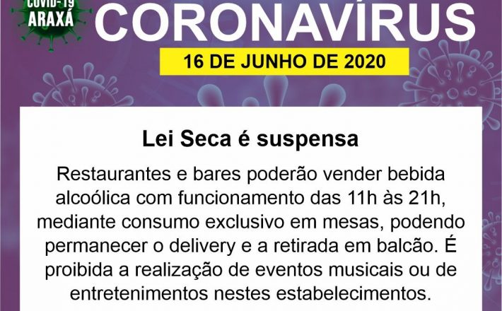 Prefeitura e Comitê COVID-19/Araxá liberam funcionamento de novos setores