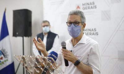 Romeu Zema faz nova entrega de respiradores a cidades do interior de Minas