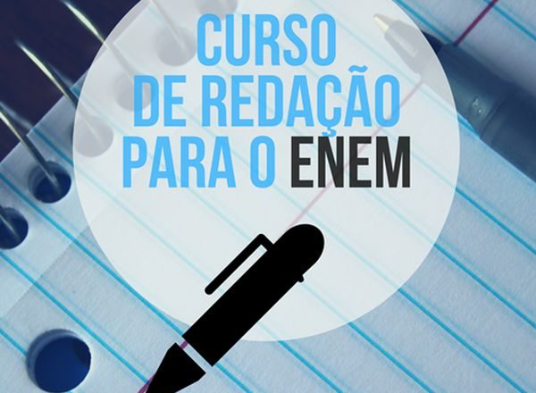 Curso gratuito de redação do ENEM para estudantes da rede pública de Araxá