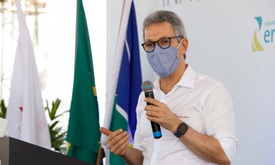 Romeu Zema participa de inauguração de usina solar fotovoltaica em Uberlândia, no Triângulo Mineiro