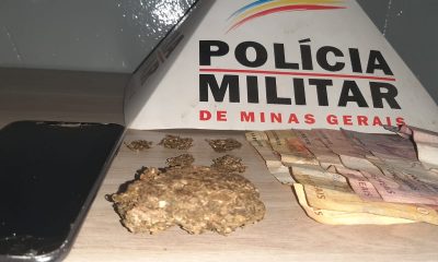Polícia Militar prende autor por tráfico de drogas em Araxá