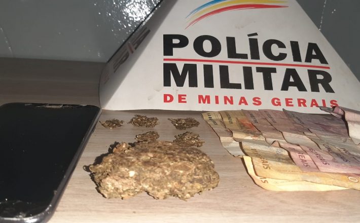 Polícia Militar prende autor por tráfico de drogas em Araxá