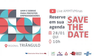 AMM e Sebrae Minas promovem webinários com Novos Prefeitos Empreendedores; primeiro evento acontece no dia 28 na região Triângulo