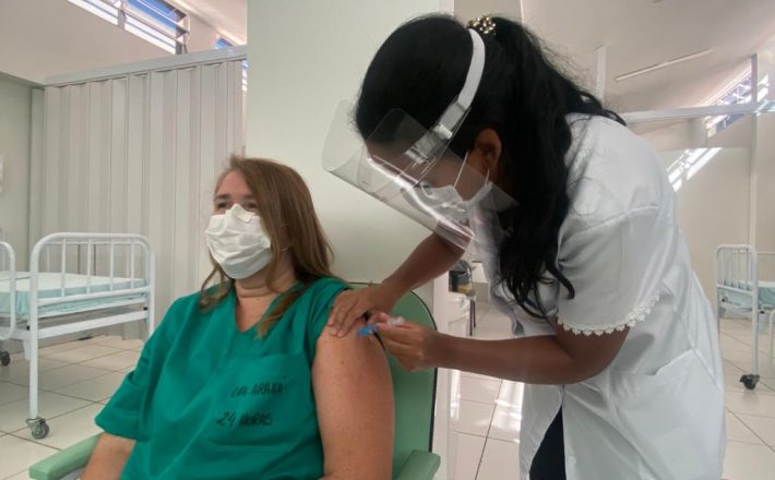 Araxá recebe mais 1.600 doses de vacinas contra a Covid-19