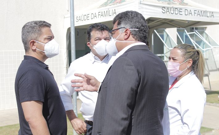 Araxá recebe comitiva da Secretaria de Estado de Saúde e cobra mais ajuda no combate à pandemia