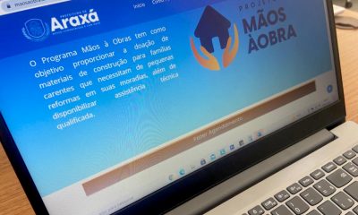 Prefeitura de Araxá lança projeto para doação de materiais de construção para famílias carentes; confira os critérios